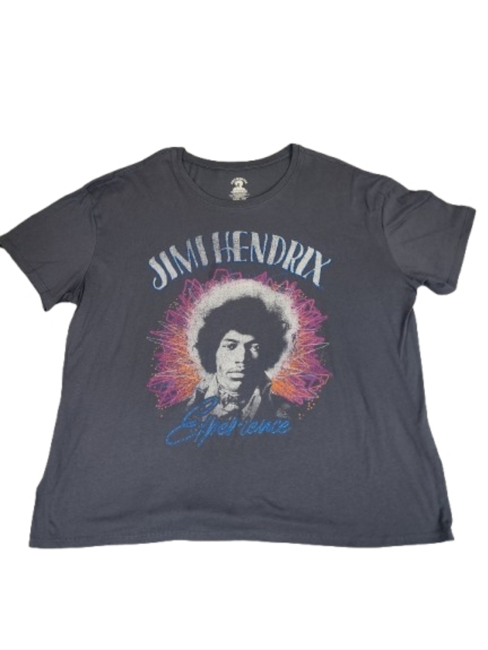 Jimi Hendrix Experience Gray Graphic Tee - Vintage Style Black Men’s Shirt XXXL